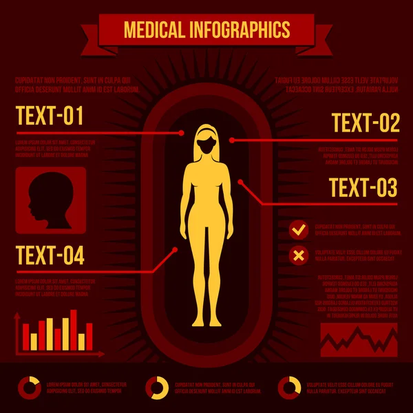 Medical Infographics — Stock Vector