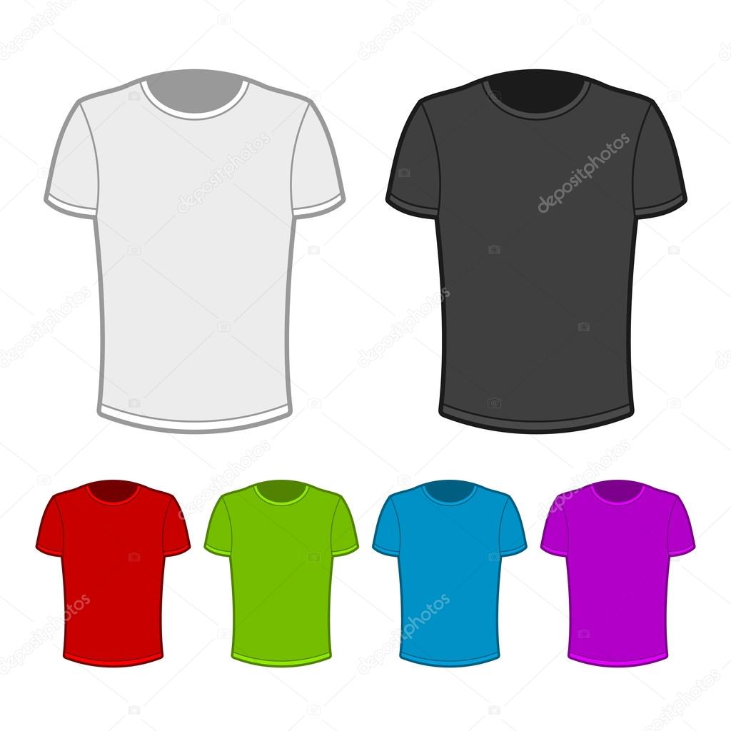 T-shirt in various colors - 2.