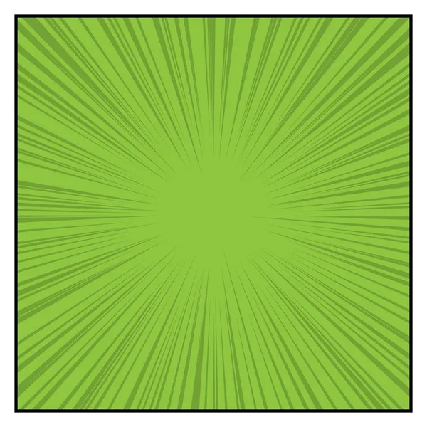 Comics Color Radial Speed Lines graphic effects. Vector — Διανυσματικό Αρχείο