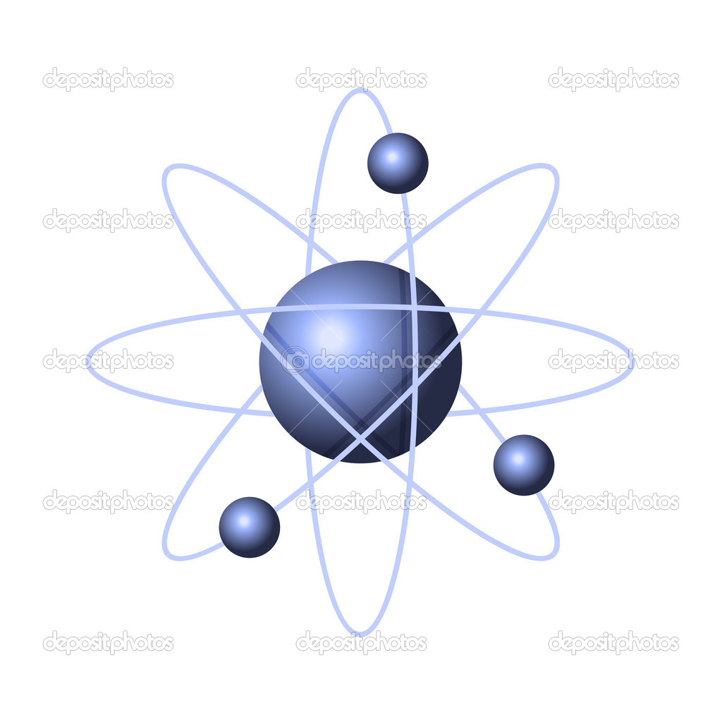 Model of Abstract Atom Structure. Vector