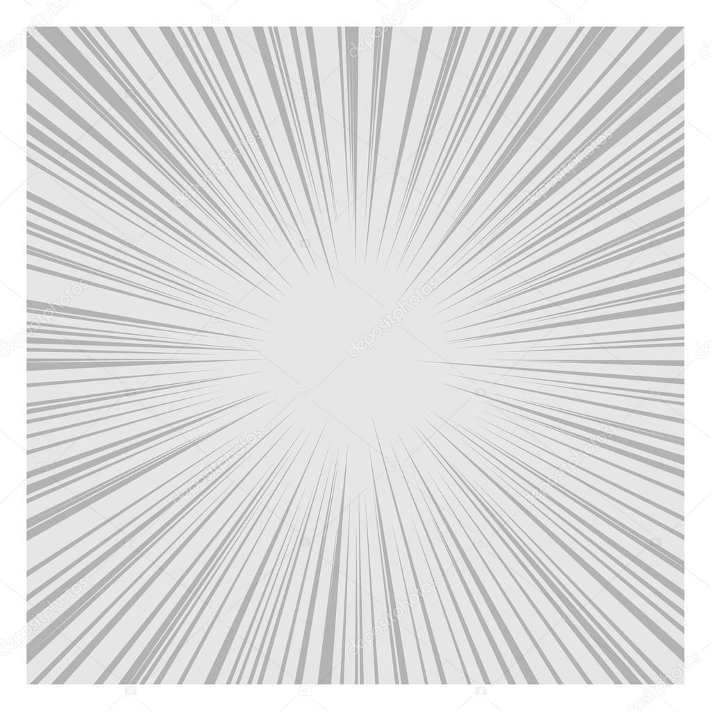 Radial Line Drawing. Action, Speed Lines, Stripes Royalty Free SVG