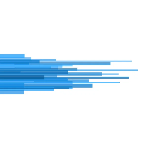 Blaue gerade Linien abstrakt auf hellem Hintergrund. Vektor — Stockvektor