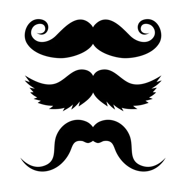 Bigote imágenes de stock de arte vectorial | Depositphotos