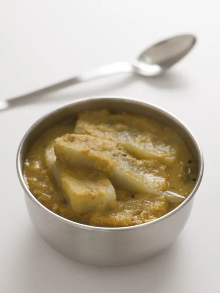 Auberginen-Curry — Stockfoto