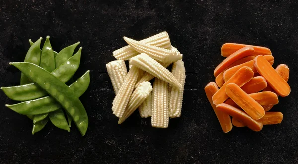 Sautiertes Gemüse — Stockfoto
