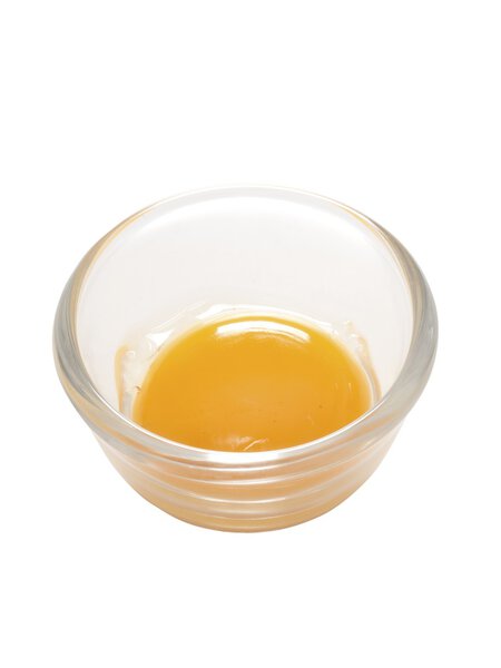 Separated egg yolk