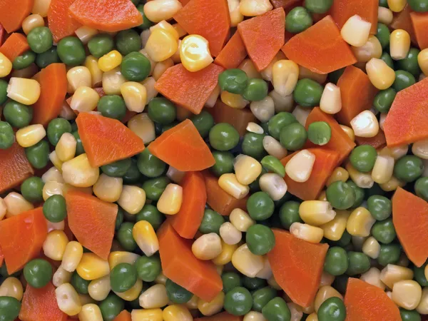 혼합된 야채 샐러드 — 스톡 사진
