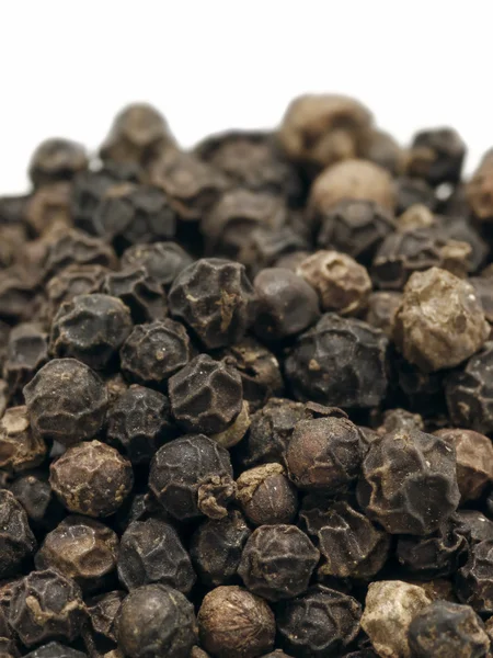 Black peppercorns — Stock Photo, Image
