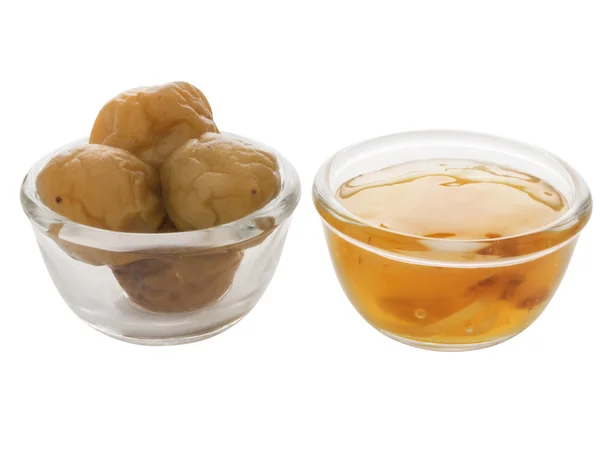 Chinese zoete pruimen en plum saus — Stockfoto