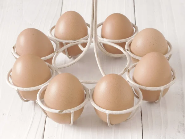 Huevos frescos de pollo —  Fotos de Stock