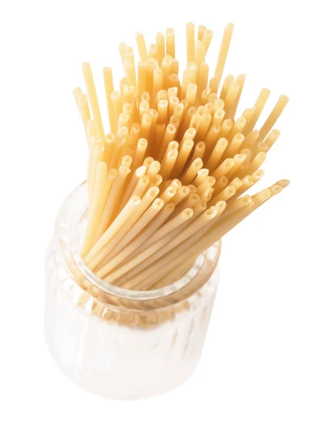 Bucatini Spaghetti Nudeln — Stockfoto