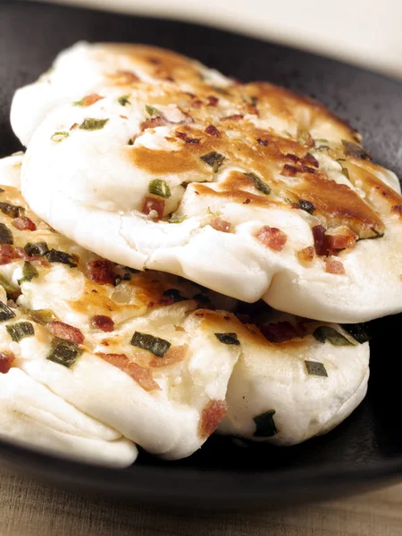 Chinese scallion pancakes — Stock Photo, Image