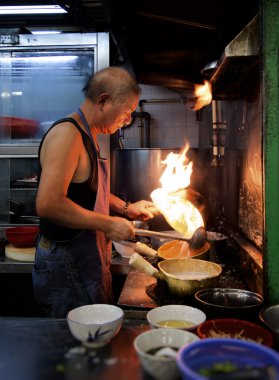 Mongkok gıda satıcı