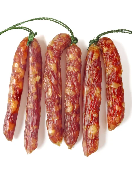Жирные китайские свиные колбаски — стоковое фото