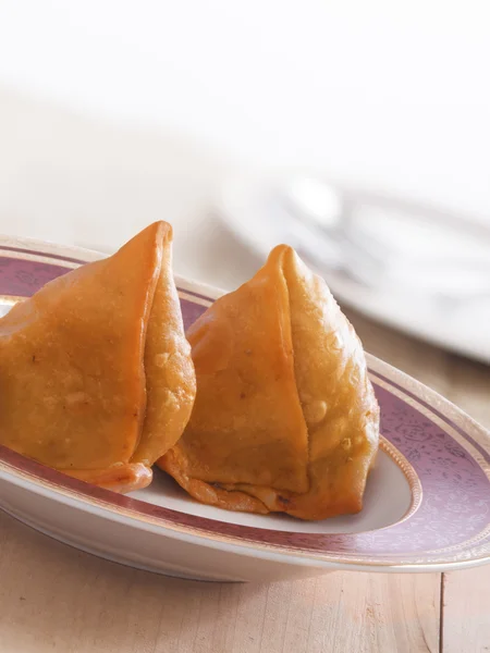 Ινδική samosas — Φωτογραφία Αρχείου