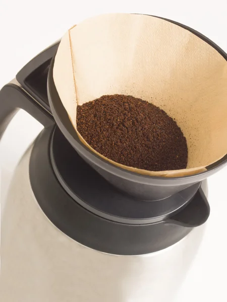 Filtre uygulanmış filtre kahve — Stok fotoğraf