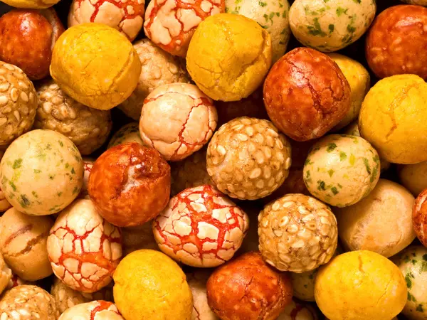 Japanese peanut snack — Stock Photo, Image