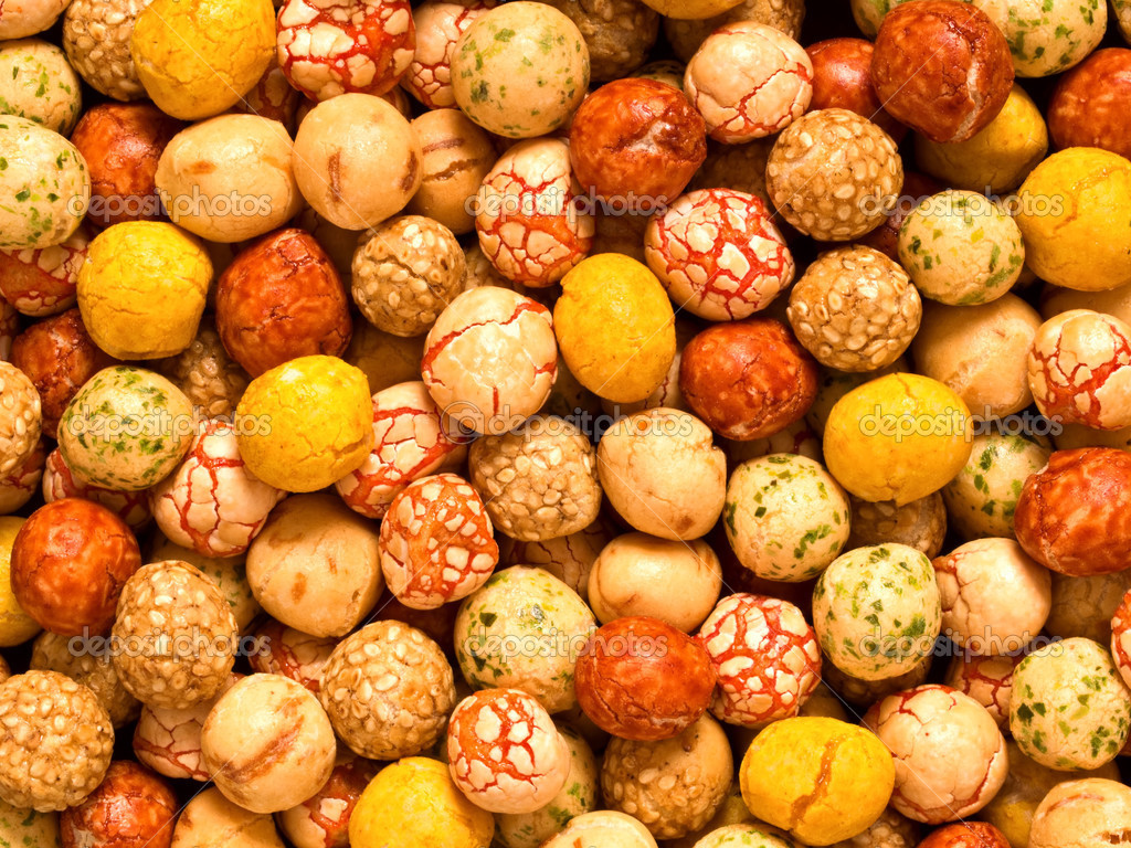 Japanese peanut snack Stock Photo by ©zkruger 48436927