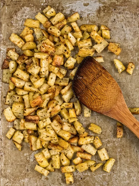 Kruid gebakken aardappel — Stockfoto