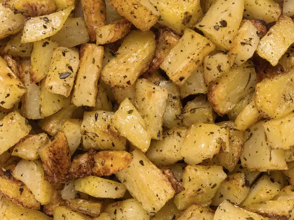 Herb baked potato — Stock Photo, Image