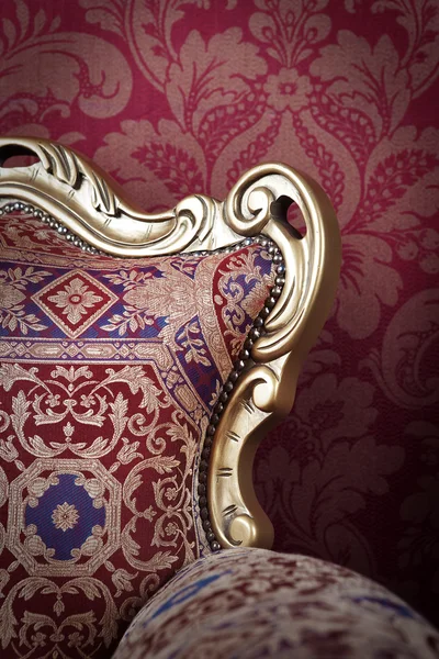 bir arka plan duvar eski sandalye yakın çekim