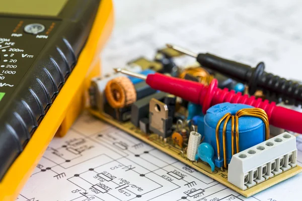 open pulse source ready for measurement
