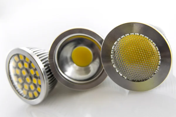 LED lampor med olika marker — Stockfoto