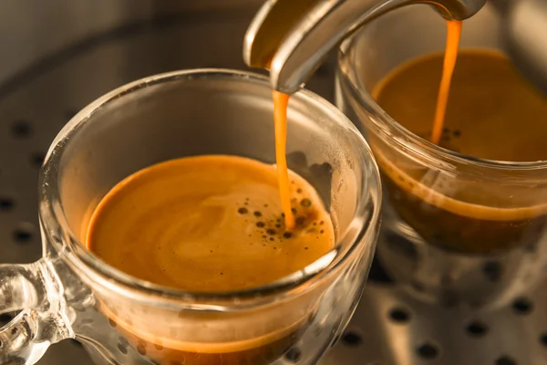 Mainstream stark espresso kaffe Stockfoto