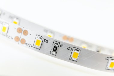 yalıtılmamış 3 çipli smd modül LED şerit