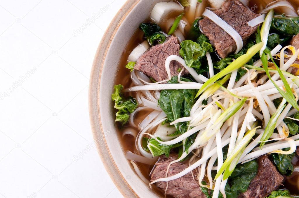 Short rib beef pho, a delicous vietnamese dish — Stock Photo © photominer 51625295