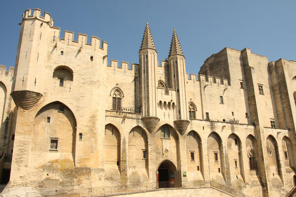 Palais des papes in avignon