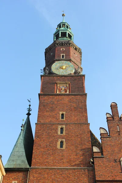 Stadshuset - wroclaw — Stockfoto