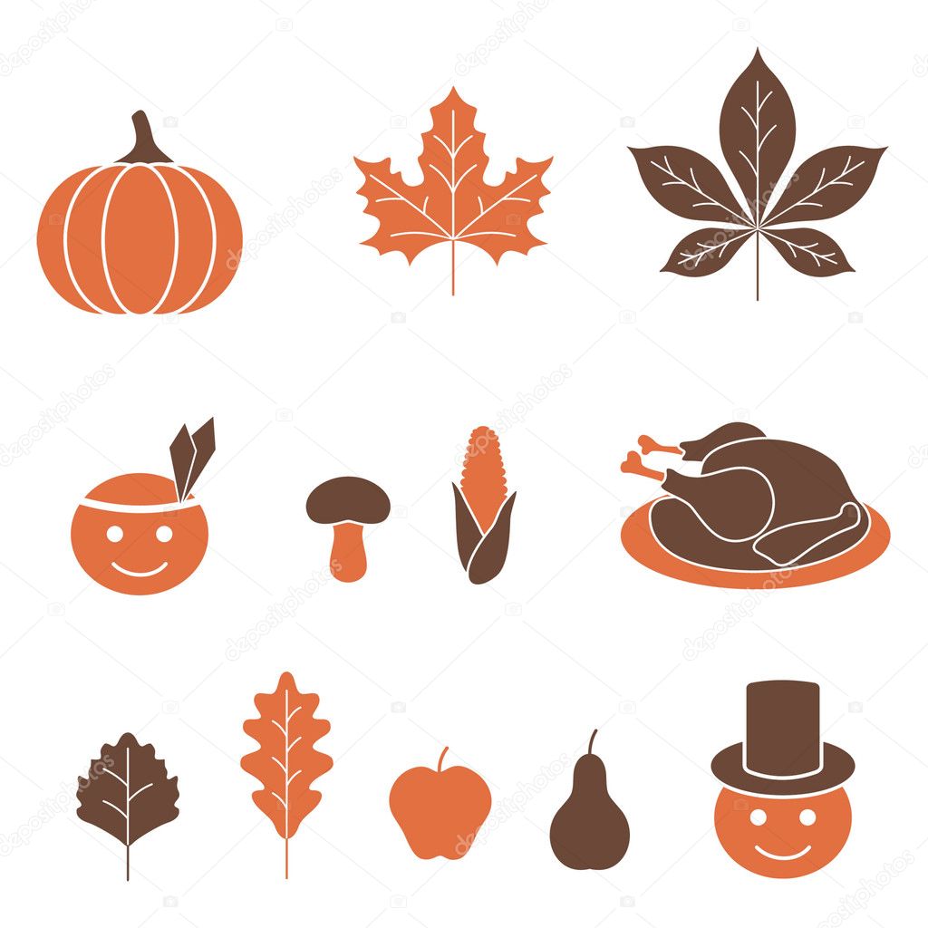 Thanksgiving icons
