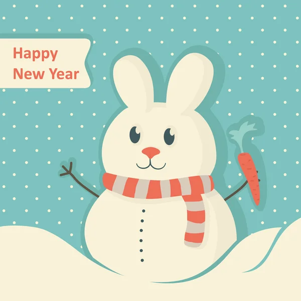 Happy new year card — Stock Vector