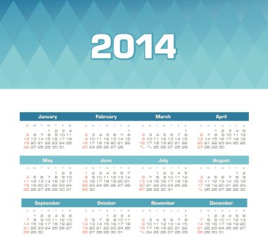 Takvim 2014