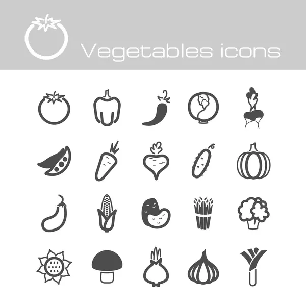 sebze Icons set