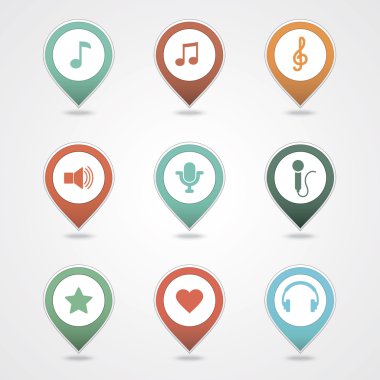 eşleme pimleri simgesi