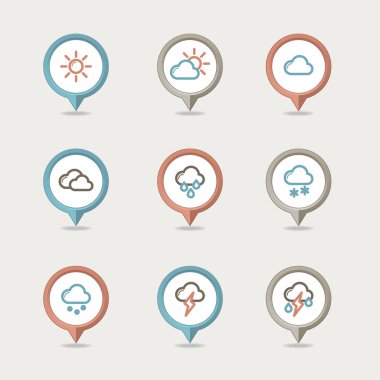 Hava eşleme pimleri simgesi