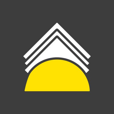 Peçeteler ve peçete tutucu vektör sembol. Mutfak aletleri. Yemek pişirme web sitesi tasarımı, logo, uygulama, UI için grafik sembolü