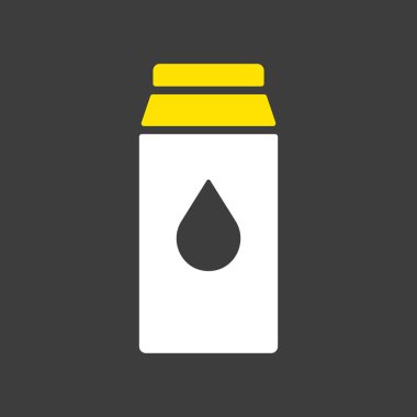 Mutfak vektörü simge sütü kutusu. Yemek pişirme web sitesi tasarımı, logo, uygulama, UI için grafik sembolü