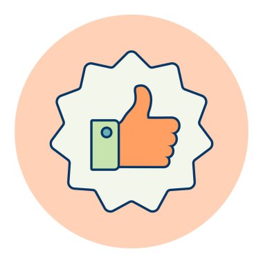 İzole edilmiş simgeyi parmakla. Vektör gibi. E-ticaret tabelası. Web sitenizin tasarımı için grafik sembolü, logo, uygulama, UI. Vektör illüstrasyonu, EPS10.