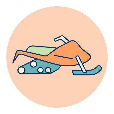 Kar mobil vektör simgesi. Seyahat ve turizm web sitesi ve uygulama tasarımı, logo, uygulama, UI için grafik sembolü