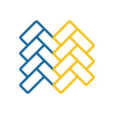 Parke kat vektör simgesi. İnşaat, onarım ve inşaat. Web sitenizin tasarımı için grafik sembolü, logo, uygulama, UI. Vektör illüstrasyonu, EPS10.