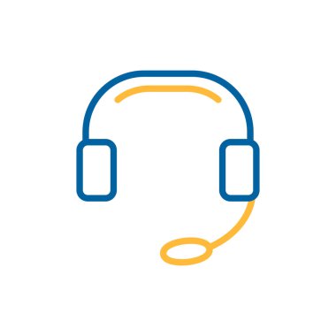 Merkezin düz simgesini ara. Destek. E-ticaret tabelası. Web sitenizin tasarımı için grafik sembolü, logo, uygulama, UI. Vektör illüstrasyonu, EPS10.