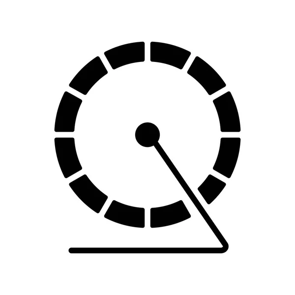 Значок Вектора Колеса Хомячка Знак Домашнего Животного Графический Символ Домашнего — стоковый вектор
