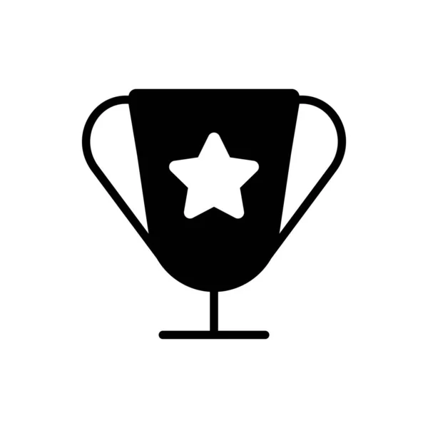 Ikona Vektorového Glyfu Ocenění Zvířecí Znamení Grafický Symbol Pro Design — Stockový vektor
