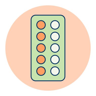 Haplar vektör düz simgesini soyar. İlaç ve sağlık sigortası, tıbbi destek işareti. Tıbbi web sitesi ve uygulama tasarımı için grafik sembolü, logo, uygulama, UI