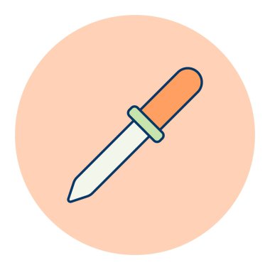 İndirme vektörü düz simgesi. İlaç ve sağlık sigortası, tıbbi destek işareti. Tıbbi web sitesi ve uygulama tasarımı için grafik sembolü, logo, uygulama, UI