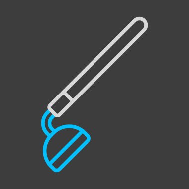 Bahçe çapa vektör ikonu izole. Tarım, bahçe ve bitkiler için grafik sembolü Web sitesi ve uygulama tasarımı, logo, uygulama, UI