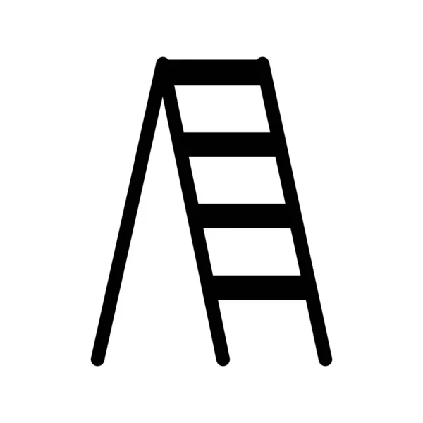 Садовая Лестница Векторный Знак Лестницы Графический Символ Сельского Хозяйства Сада — стоковый вектор